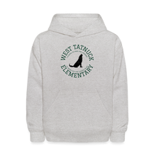 Load image into Gallery viewer, West Tatnuck Elementary Kids Hoodie 063 - heather gray