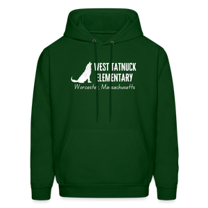 West Tatnuck Elementary Adult Hoodie 059 - forest green