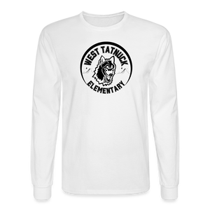 West Tatnuck Elementary Adult Long Sleeve - 019 - white