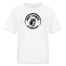 Load image into Gallery viewer, West Tatnuck Elementary KIDS T-Shirt - 030 - white