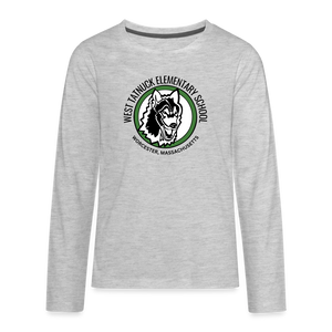 West Tatnuck Elementary KIDS Long Sleeve 044 - heather gray