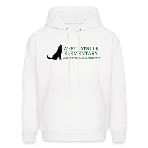 West Tatnuck Elementary Adult Hoodie 052 - white