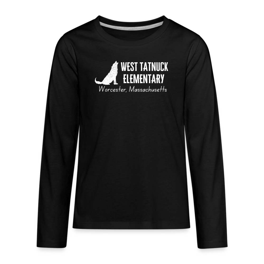 West Tatnuck Elementary KIDS Long Sleeve 047 - black