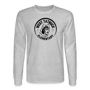 West Tatnuck Elementary Adult Long Sleeve - 019 - heather gray