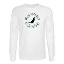 Load image into Gallery viewer, West Tatnuck Elementary Adult Long Sleeved T-Shirt - 015 - white