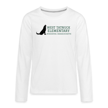 Load image into Gallery viewer, West Tatnuck Elementary KIDS Long Sleeve 040 - white