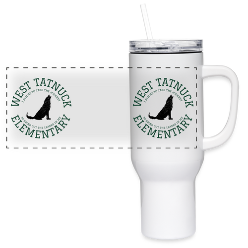 West Tatnuck Elementary 40 Oz Tumbler 075 - white