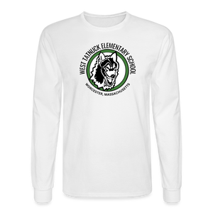 West Tatnuck Elementary Adult Long Sleeve 020 - white