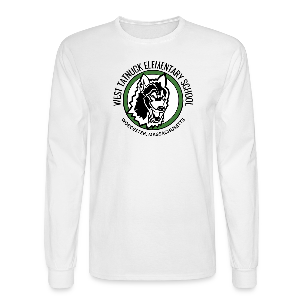 West Tatnuck Elementary Adult Long Sleeve 020 - white