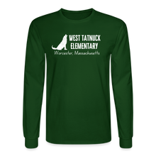 Load image into Gallery viewer, West Tatnuck Elementary Adult Long Sleeve 023 - forest green