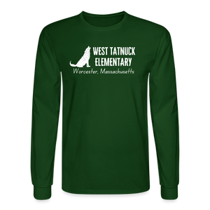 West Tatnuck Elementary Adult Long Sleeve 023 - forest green