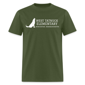 West Tatnuck Elementary Adult 11 - military green