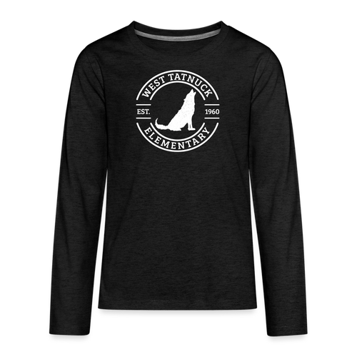 West Tatnuck Elementary KIDS Long Sleeve 041 - charcoal grey