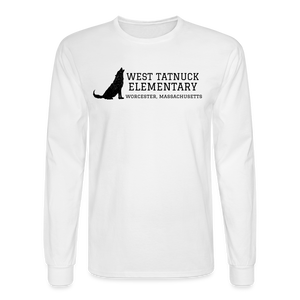 West Tatnuck Elementary Adult Long Sleeve 013 - white