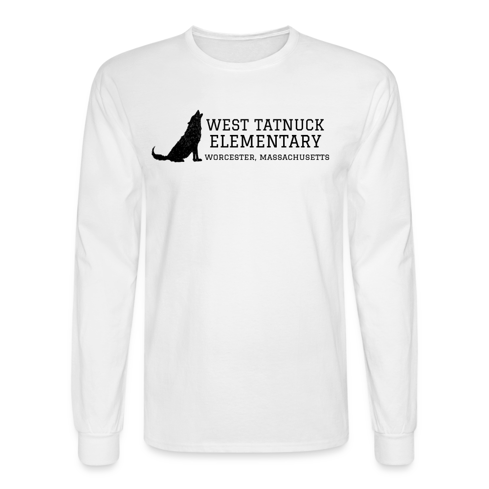 West Tatnuck Elementary Adult Long Sleeve 013 - white