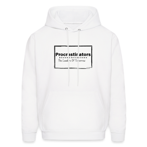 Procrastinators Hoodie White - white