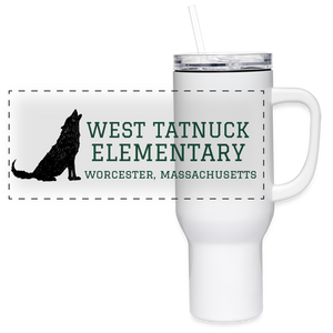 West Tatnuck Elementary 40 Oz Tumbler 073 - white