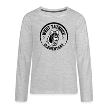 Load image into Gallery viewer, West Tatnuck Elementary KIDS Long Sleeve 043 - heather gray