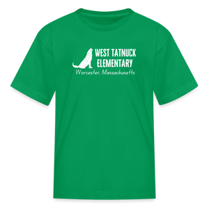 West Tatnuck Elementary KIDS T-Shirt 035 - kelly green