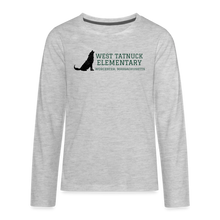 Load image into Gallery viewer, West Tatnuck Elementary KIDS Long Sleeve 040 - heather gray