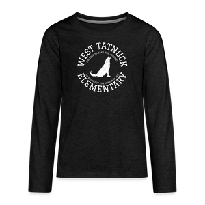 West Tatnuck Elementary KIDS Long Sleeve 048 - charcoal grey