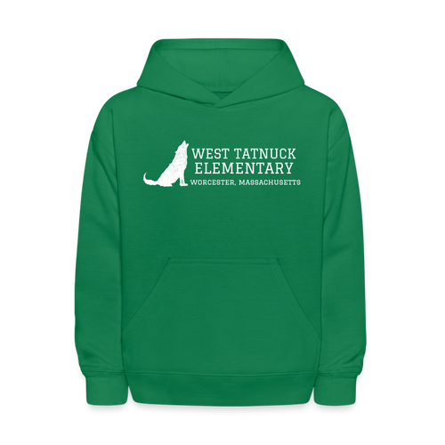 West Tatnuck Elementary Kids Hoodie 066 - kelly green