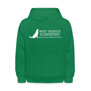 West Tatnuck Elementary Kids Hoodie 066 - kelly green