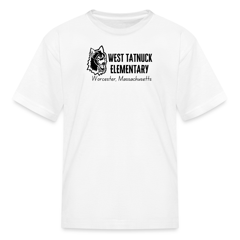 West Tatnuck Elementary KIDS T-Shirt 034 - white