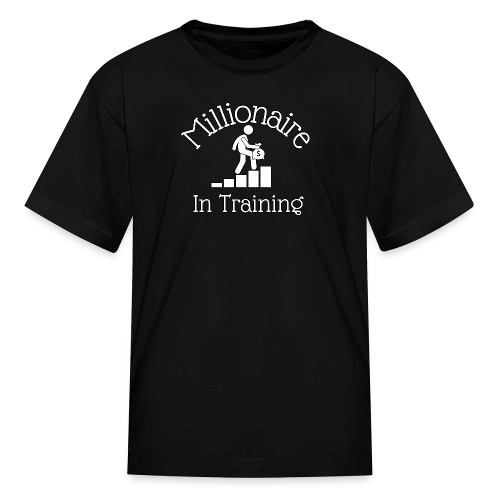 Millionaire KIDS T-Shirt - Black - black