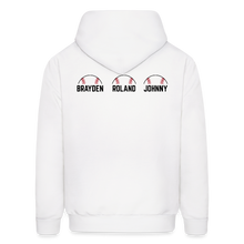 Load image into Gallery viewer, Baseball Mom 2 Customizable Hoodie White - white