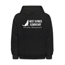 Load image into Gallery viewer, West Tatnuck Elementary Kids Hoodie 071 - black