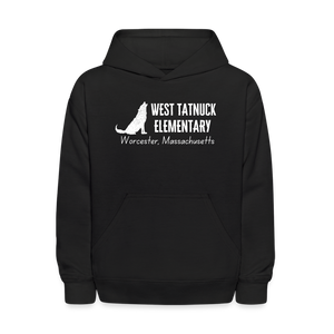 West Tatnuck Elementary Kids Hoodie 071 - black