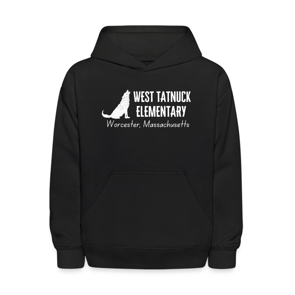 West Tatnuck Elementary Kids Hoodie 071 - black