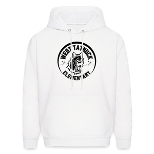 West Tatnuck Elementary Adult Hoodie 055 - white