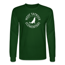 Load image into Gallery viewer, West Tatnuck Elementary Adult Long Sleeve 024 - forest green