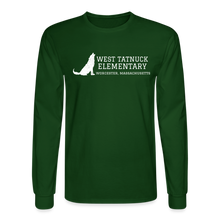 Load image into Gallery viewer, West Tatnuck Elementary Adult Long Sleeve - 018 - forest green