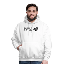Load image into Gallery viewer, Inhale/Exhale Hoodie - White - white