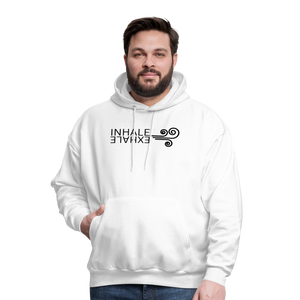 Inhale/Exhale Hoodie - White - white