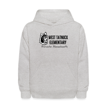 Load image into Gallery viewer, West Tatnuck Elementary Kids Hoodie 070 - heather gray