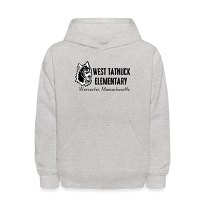 West Tatnuck Elementary Kids Hoodie 070 - heather gray