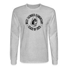 Load image into Gallery viewer, West Tatnuck Elementary Adult Long Sleeve - 021 - heather gray