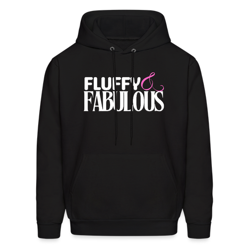 Fluffy & Fabulous Hoodie - Black - black