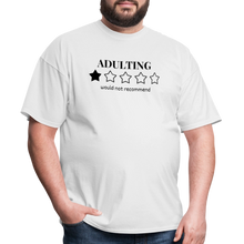 Load image into Gallery viewer, Adulting Unisex T-Shirt - White - white