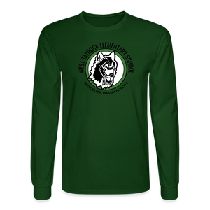 West Tatnuck Elementary Adult Long Sleeve 020 - forest green