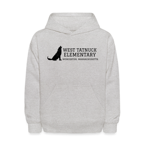 West Tatnuck Elementary Kids Hoodie 061 - heather gray