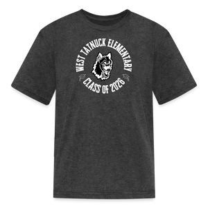 WT Kids T-Shirt 028 - heather black