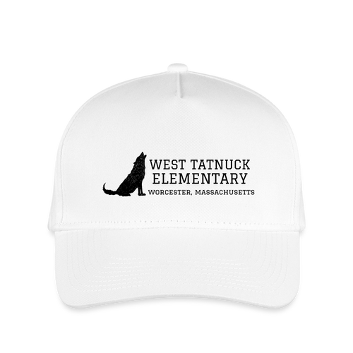 West Tatnuck Elementary Kids Baseball Cap 082 - white