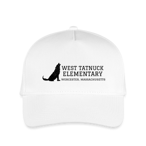 West Tatnuck Elementary Kids Baseball Cap 082 - white