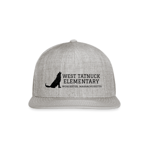 West Tatnuck Elementary Adult Baseball Cap 080 - heather gray