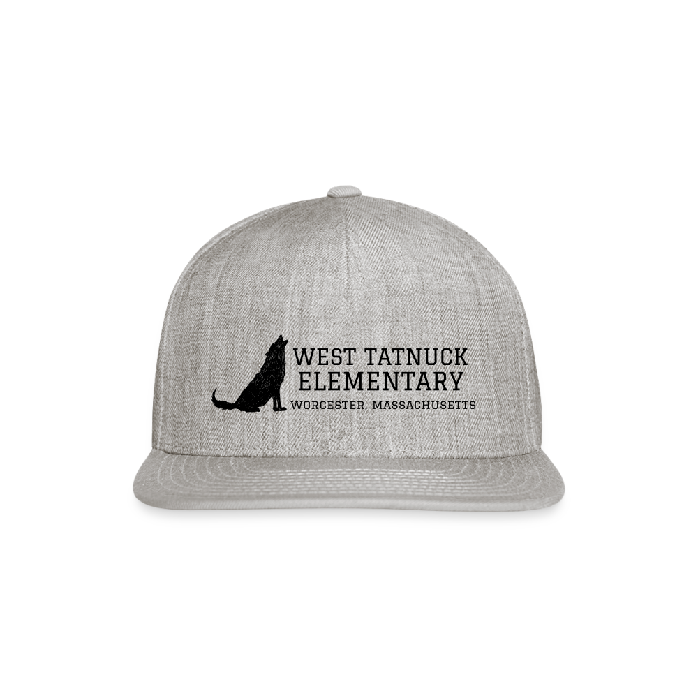 West Tatnuck Elementary Adult Baseball Cap 080 - heather gray